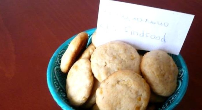 Постное лимонное печенье