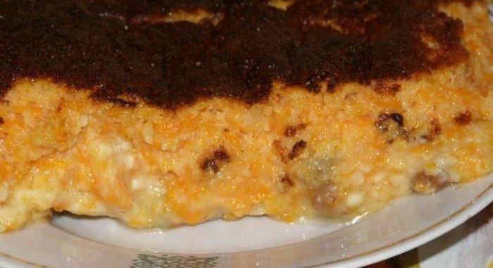 Запеканка из тыквы