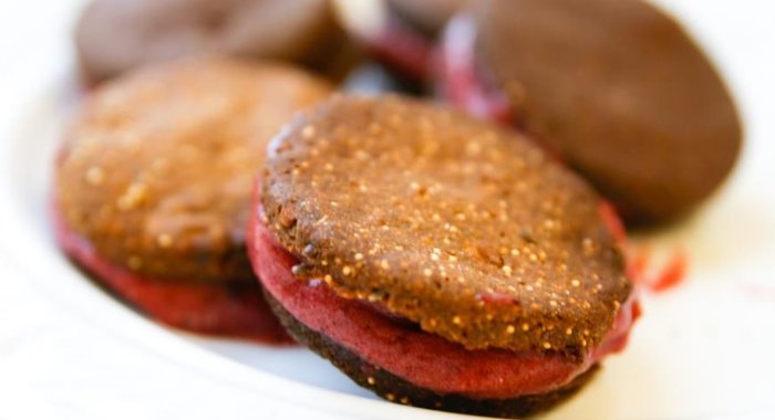 Печенье с амарантом и ржаной мукой