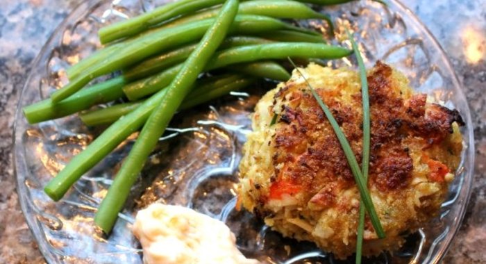 Котлеты из крабовых палочек