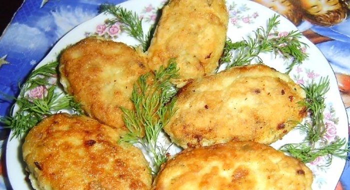 Котлеты из палтуса