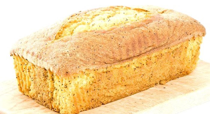 Кекс лимонный с цедрой