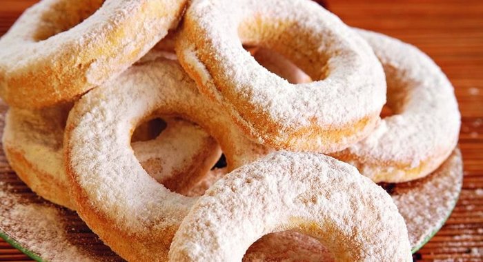 Хрупкое снежное печенье