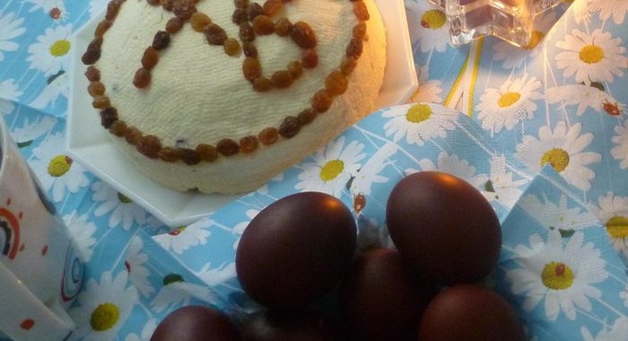 Пасха нежная творожная