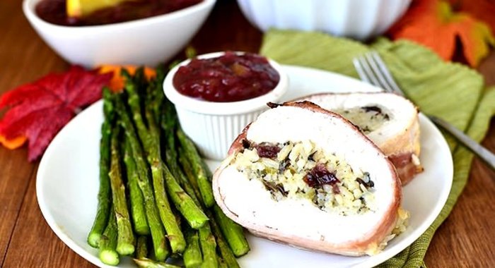 Рулет из филе индейки