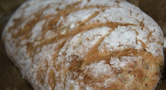 Кабачково-огуречный хлебушек с рисовой мукой