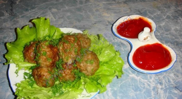 Кюфте - тефтели по-гречески