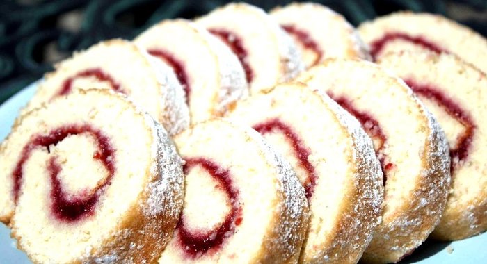 Быстрый рулет к чаю