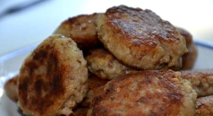 Гречнево картофельные котлеты