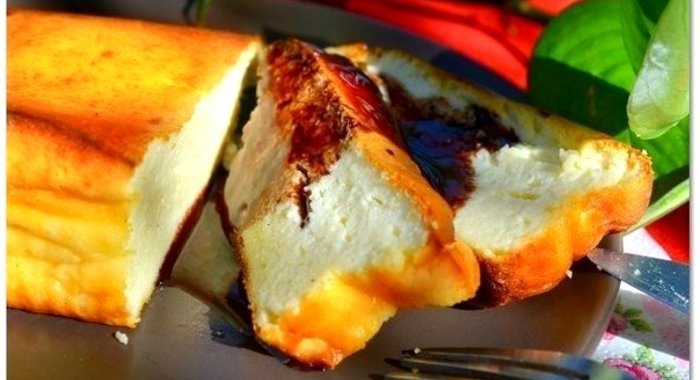 Творожная запеканка без муки и манки