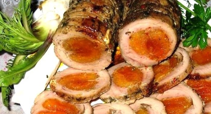 Рулет из говядины в фольге