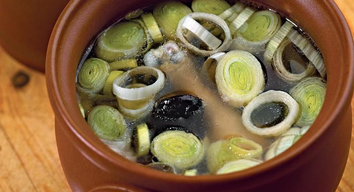 Шотландский суп кокки-ликки