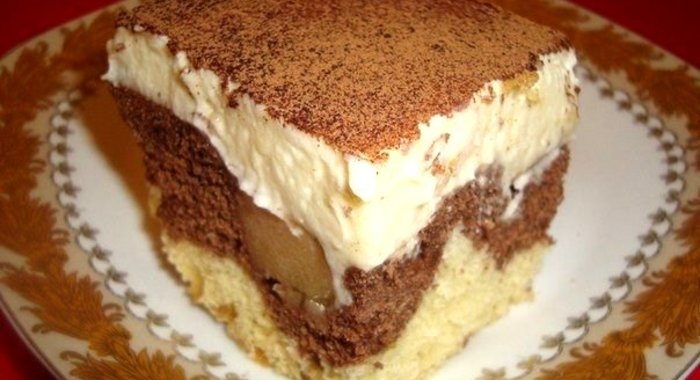 Пляцок с кокосом