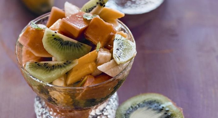 Лаосские фрукты в пряном сиропе