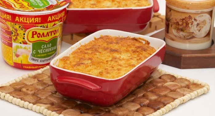 Картофельная запеканка Аши Парментье