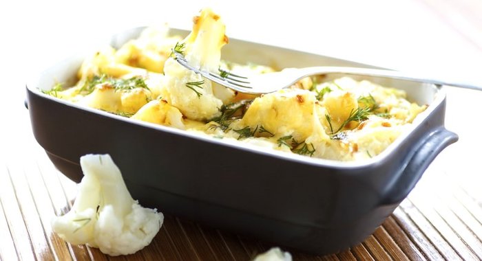 Запеканка из цветной капусты