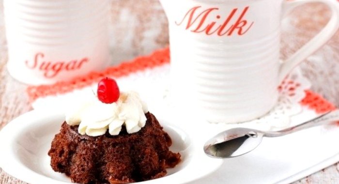 «Пьяные» шоколадно-ореховые кексы