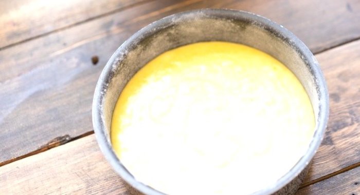 Бисквитно-сливочное тесто