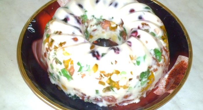 Желейный торт