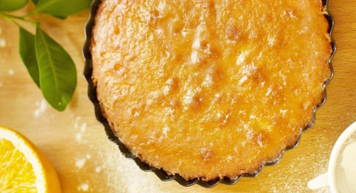 Апельсиновый пирог с имбирем