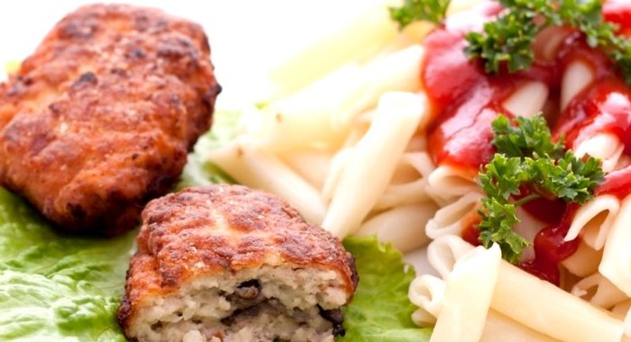 Котлеты фаршированные