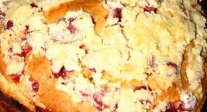 Кекс с черешнями