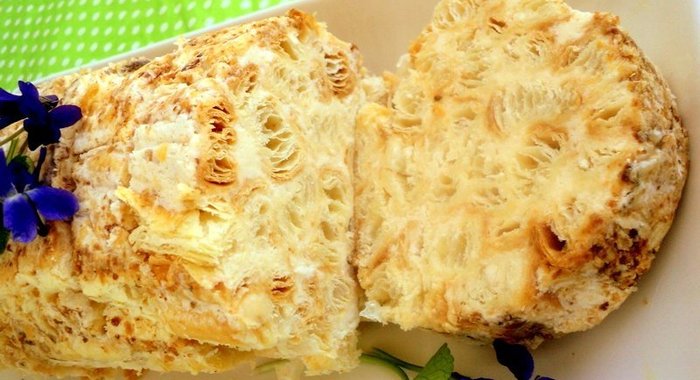 Слоеный рулет «Полено»