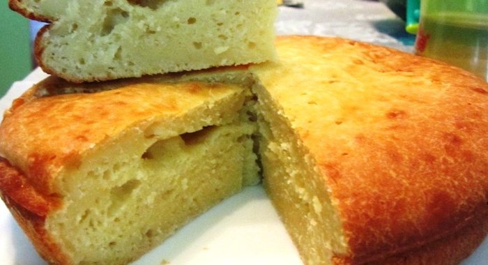 Легкий апельсиновый кекс