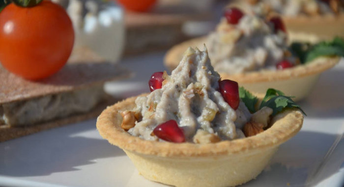 Паштет из яиц и баклажанов