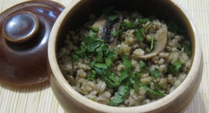 Перловая каша в духовке