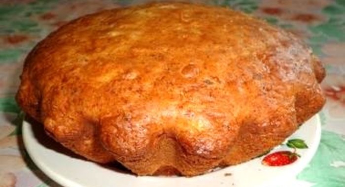 Творожный кекс с изюмом