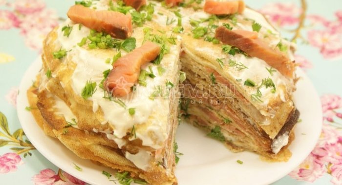 Блинный тортик