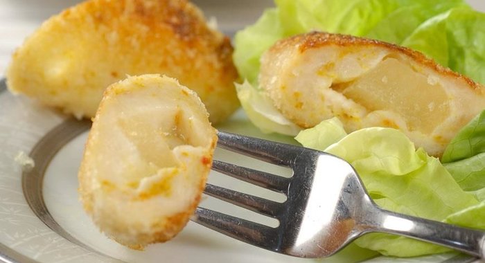 Куриные котлеты с ананасом