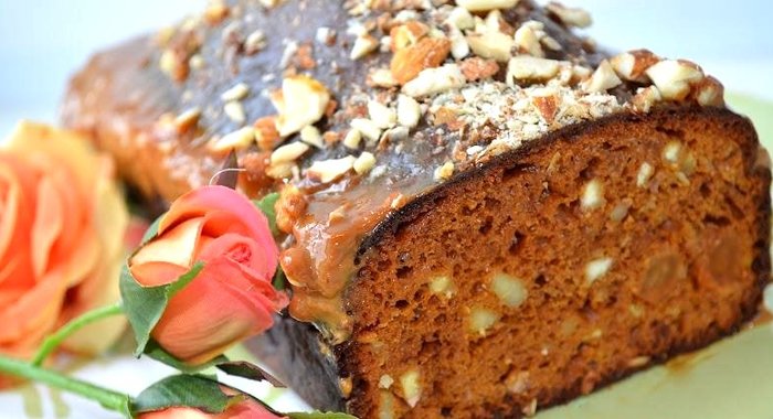 Кекс на вареной сгущенке