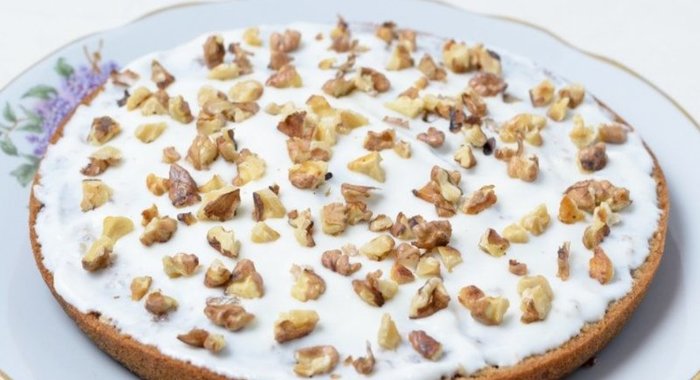 Ореховый торт в мультиварке