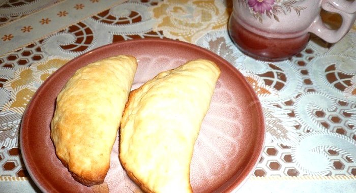 Творожное печенье с сахаром