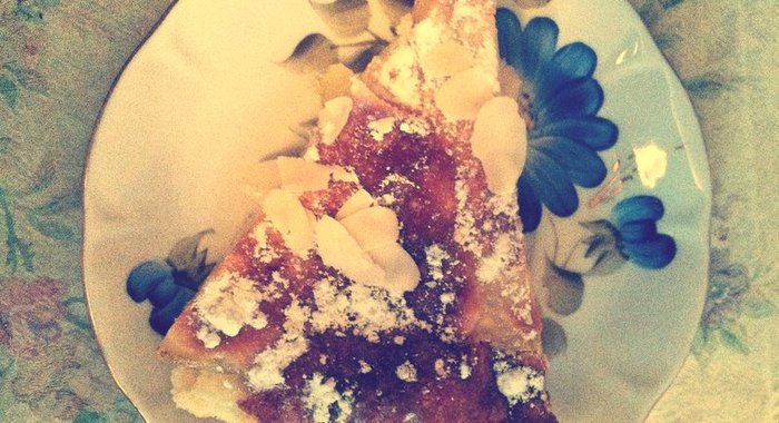 Тарт с грушей