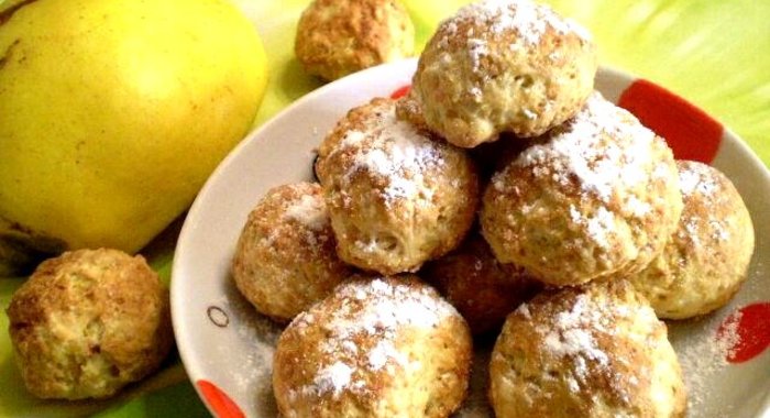 Печенье с айвой