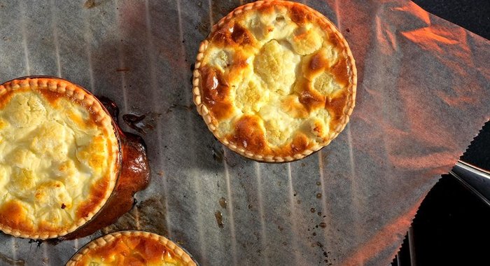 Киш с цветной капустой