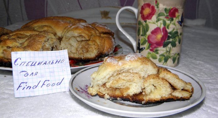 Эстонская булка с корицей