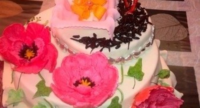 Торт в честь новорожденного