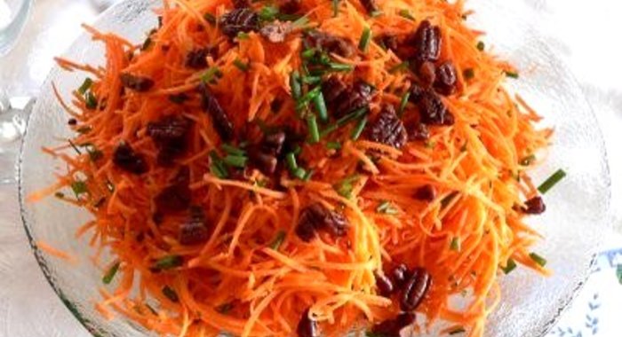 Еврейский морковный салат