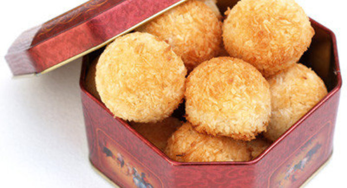 Кокосовое печенье