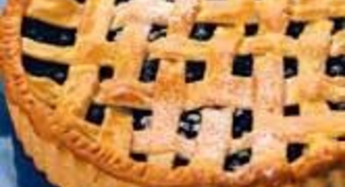 Черничный пирог