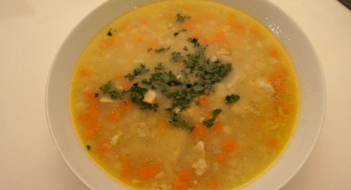 Сербский суп с телятиной