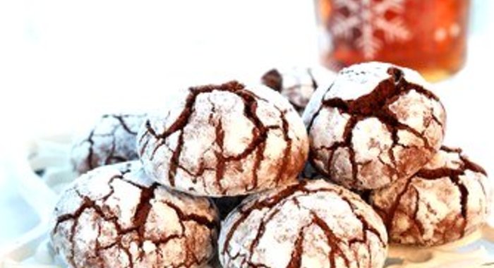 Шоколадно-имбирное печенье