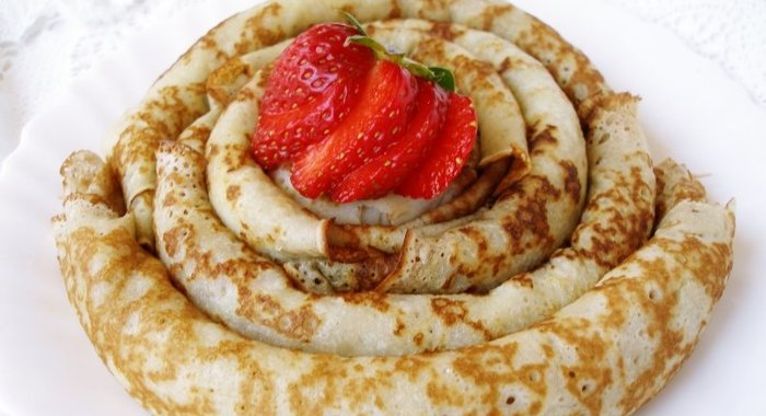 Блины Любимые на кефире