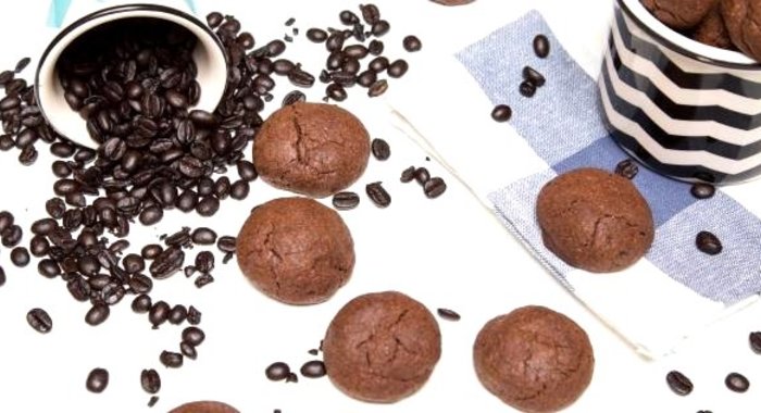 Шоколадно-кофейное печенье
