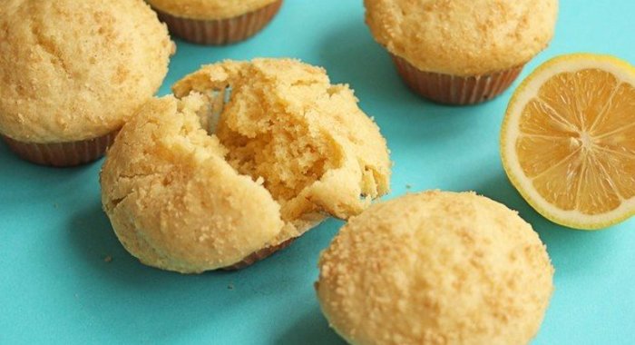 Лимонные маффины