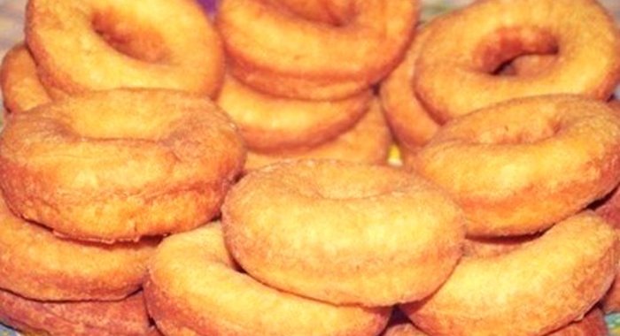 Творожные пончики